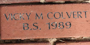 VICKY M COLVERT B.S. 1989