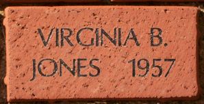 VIRGINIA B. JONES   1957