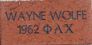 WAYNE WOLFE 1962  ???
