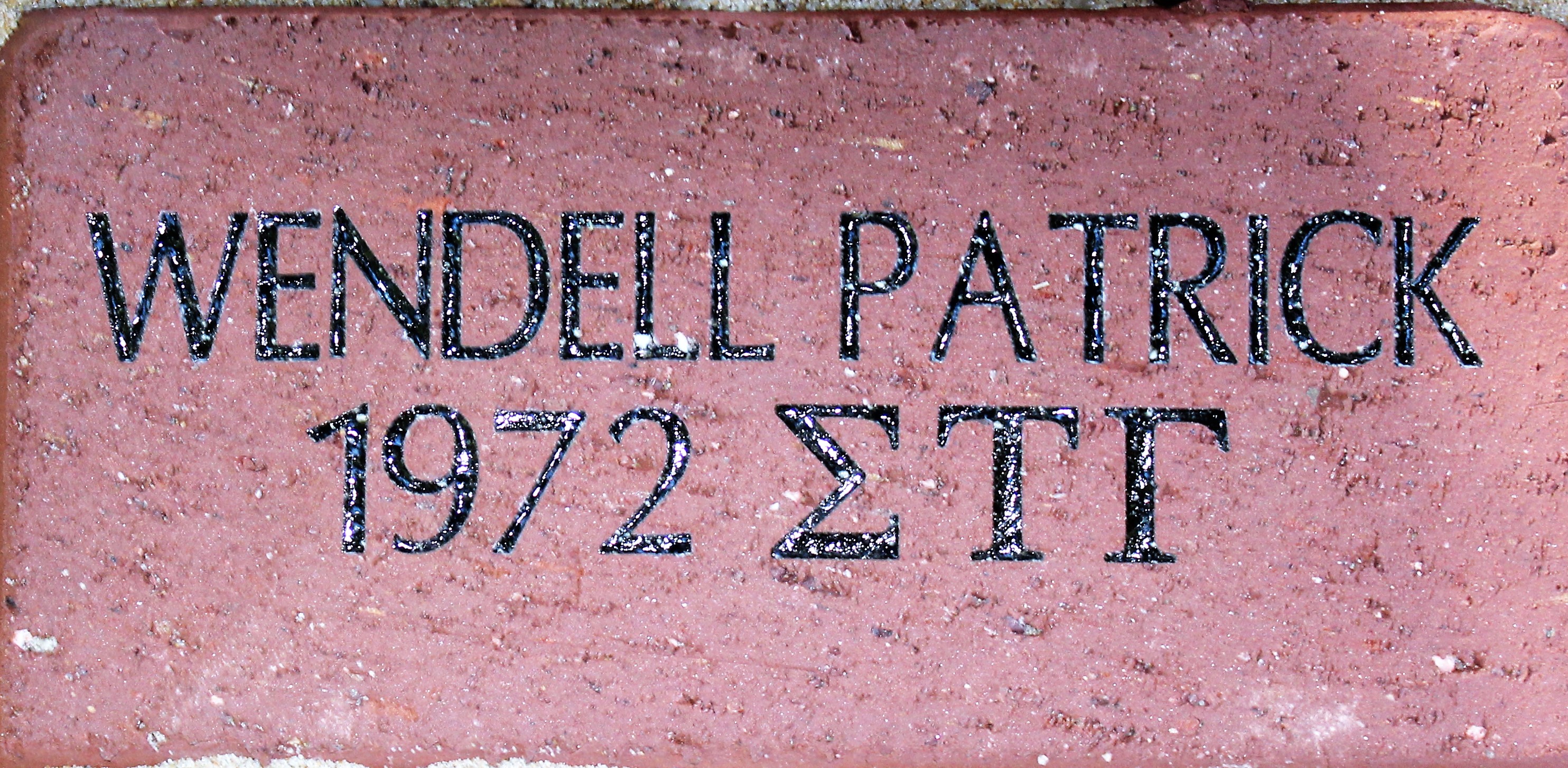 WENDELL PATRICK 1972 ΣΤΓ