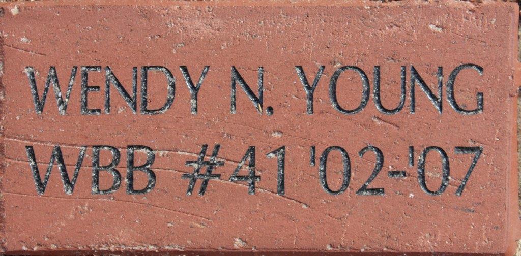 WENDY N YOUNG WBB #41 02-07