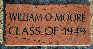 WILLIAM O MOORE CLASS OF 1949