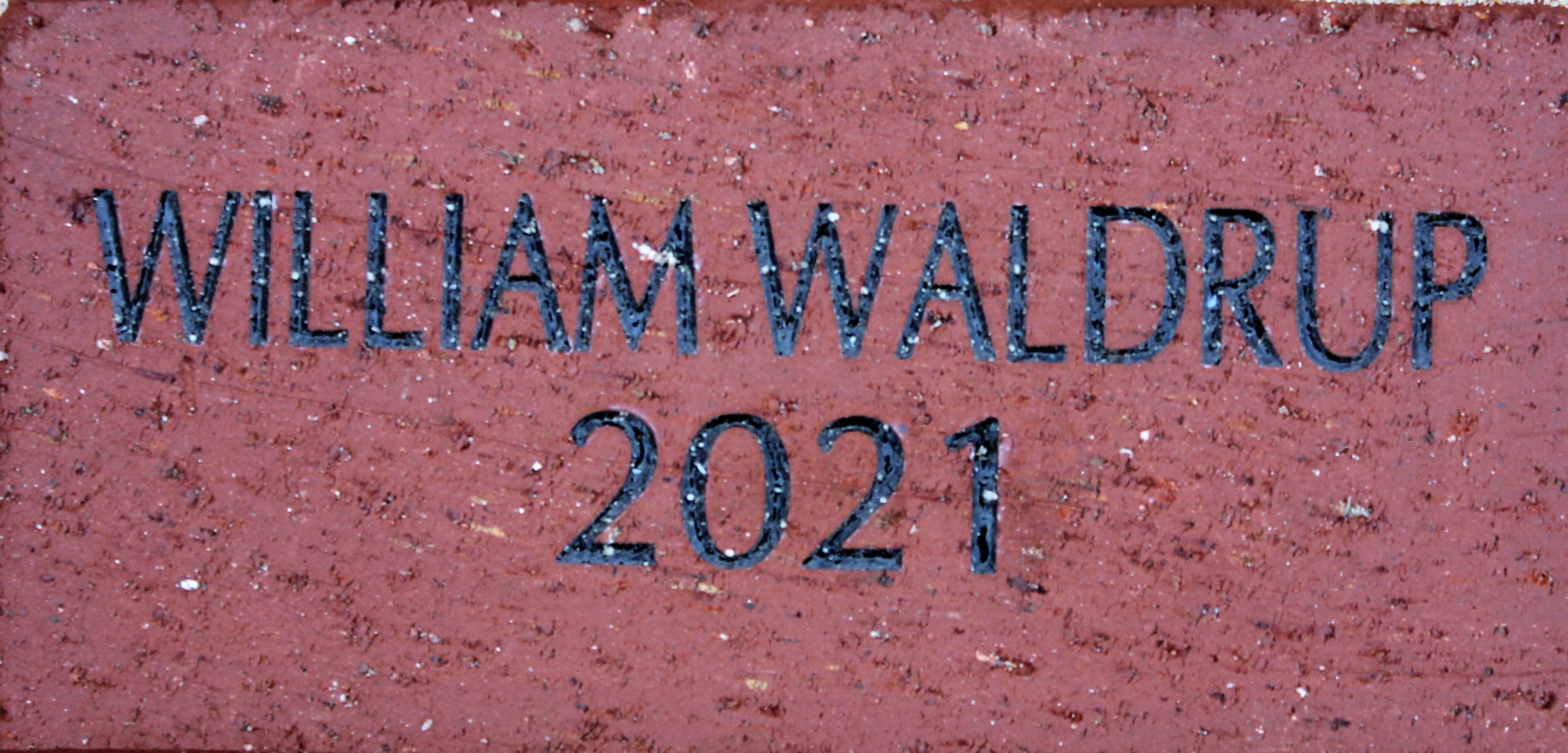 WILLIAM WALDRUP 2021