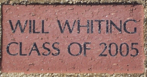 WILL WHITING CLASS OF 2005