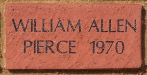 WILLIAM ALLEN PIERCE 1970