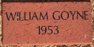WILLIAM GOYNE 1953
