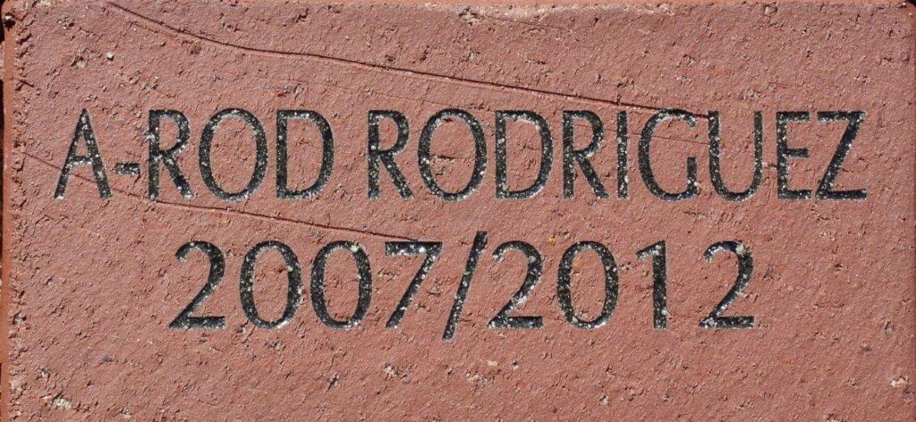 A-Rod Rodriguez 2007/2012