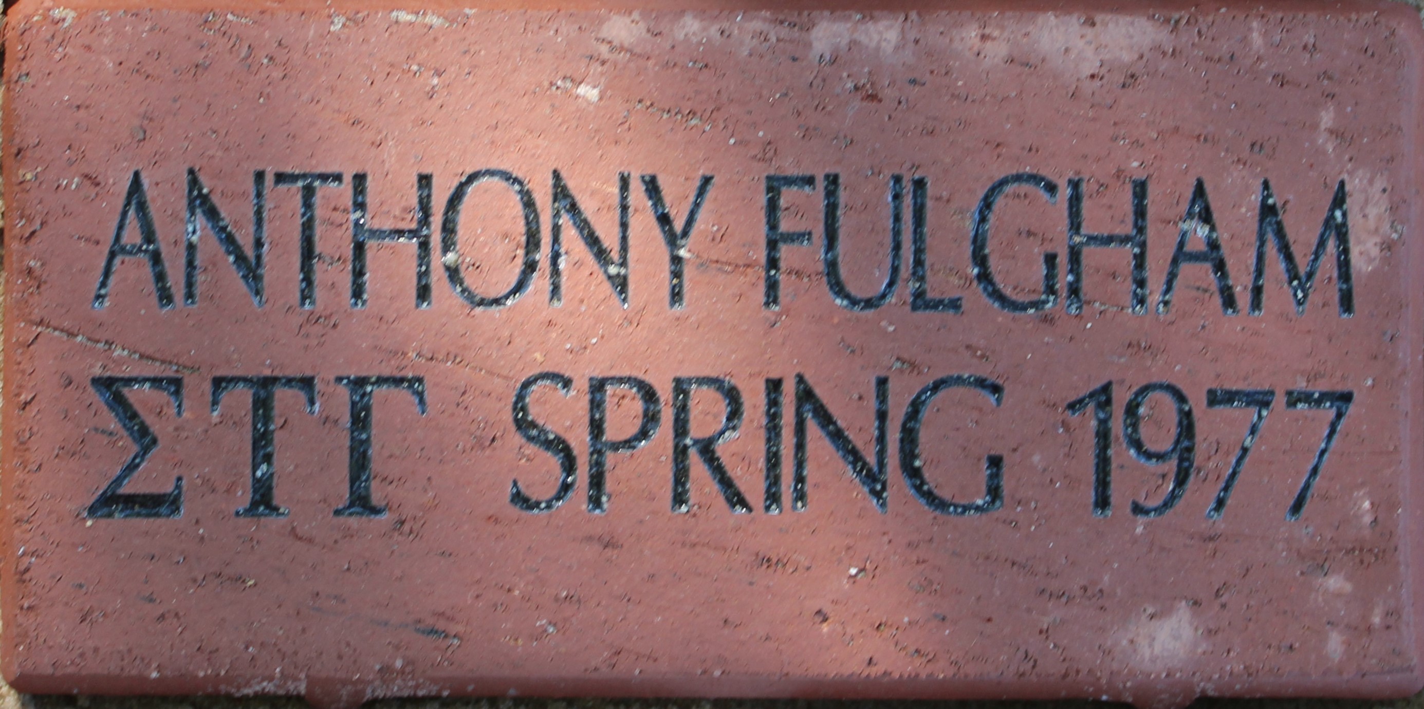 Anthony Fulgham 1977