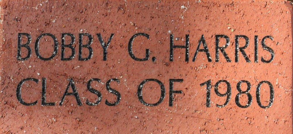 BOBBY G HARRIS CLASS OF 1980