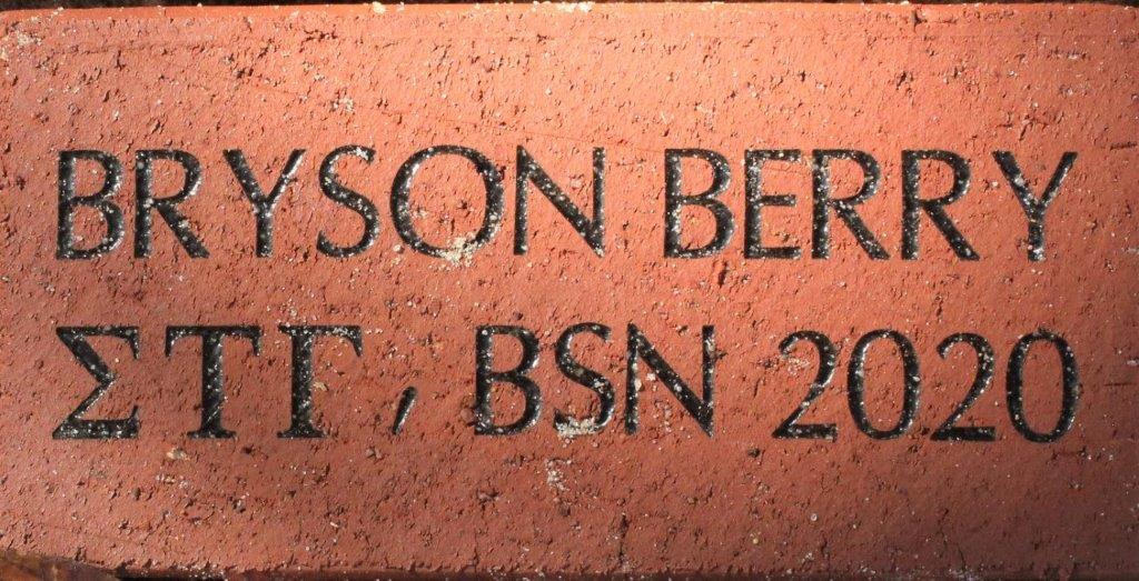 BRYSON BERRY ΣΤΓ BSN 2020