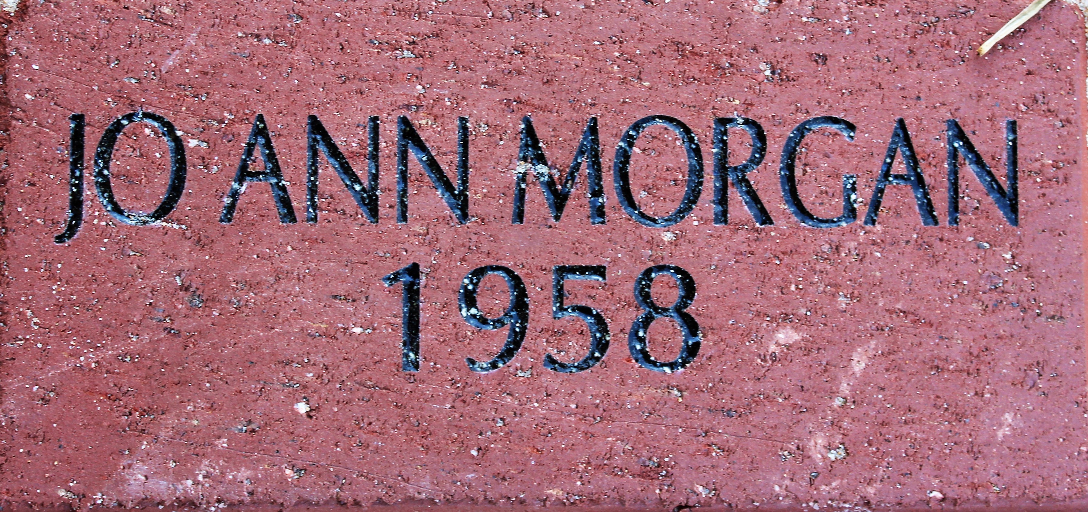 JO ANN MORGAN 1958