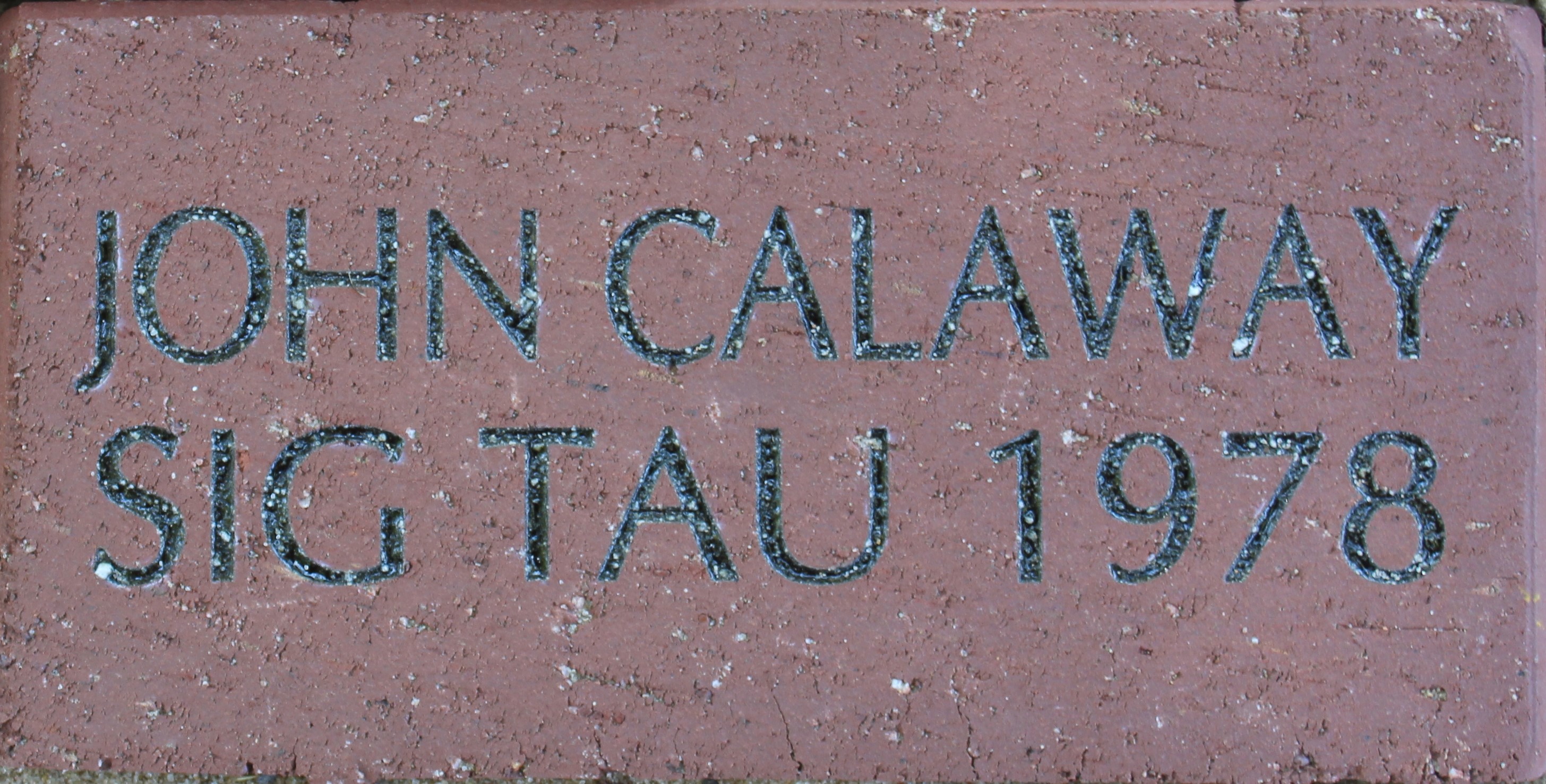John Calaway Sig Tau 1978