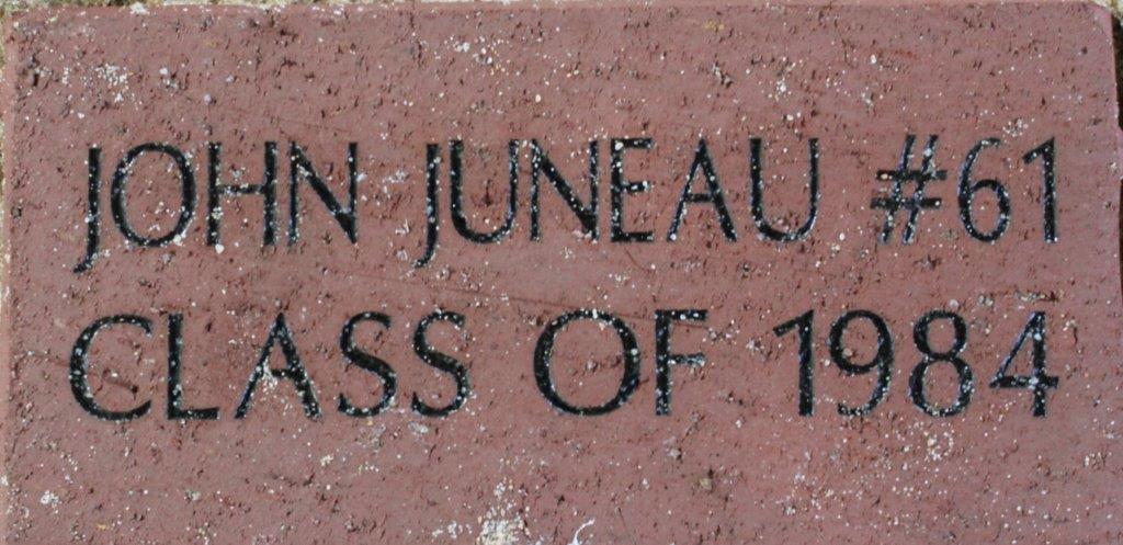 JOHN JUNEAU #61 CLASS OF 1984