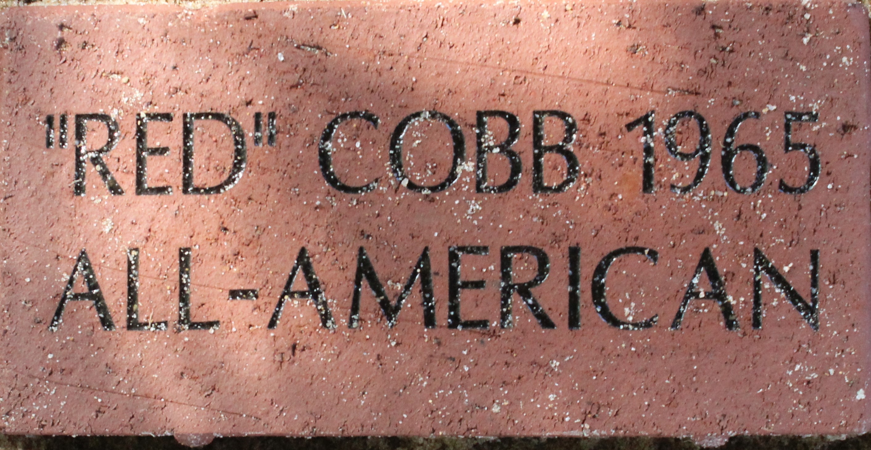 RED COBB 1965 ALL- AMERICAN