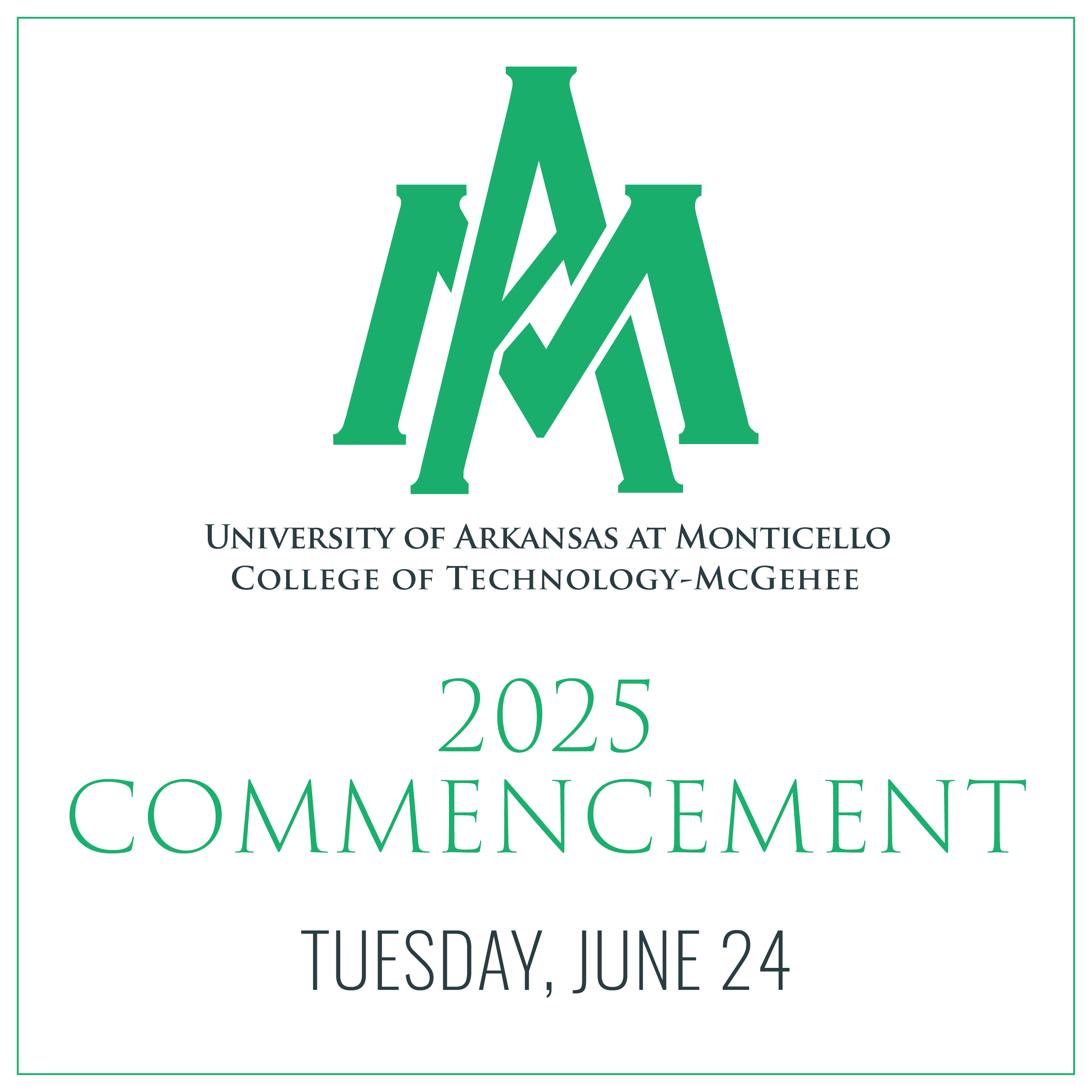 2025 UAM-CTM Commencement