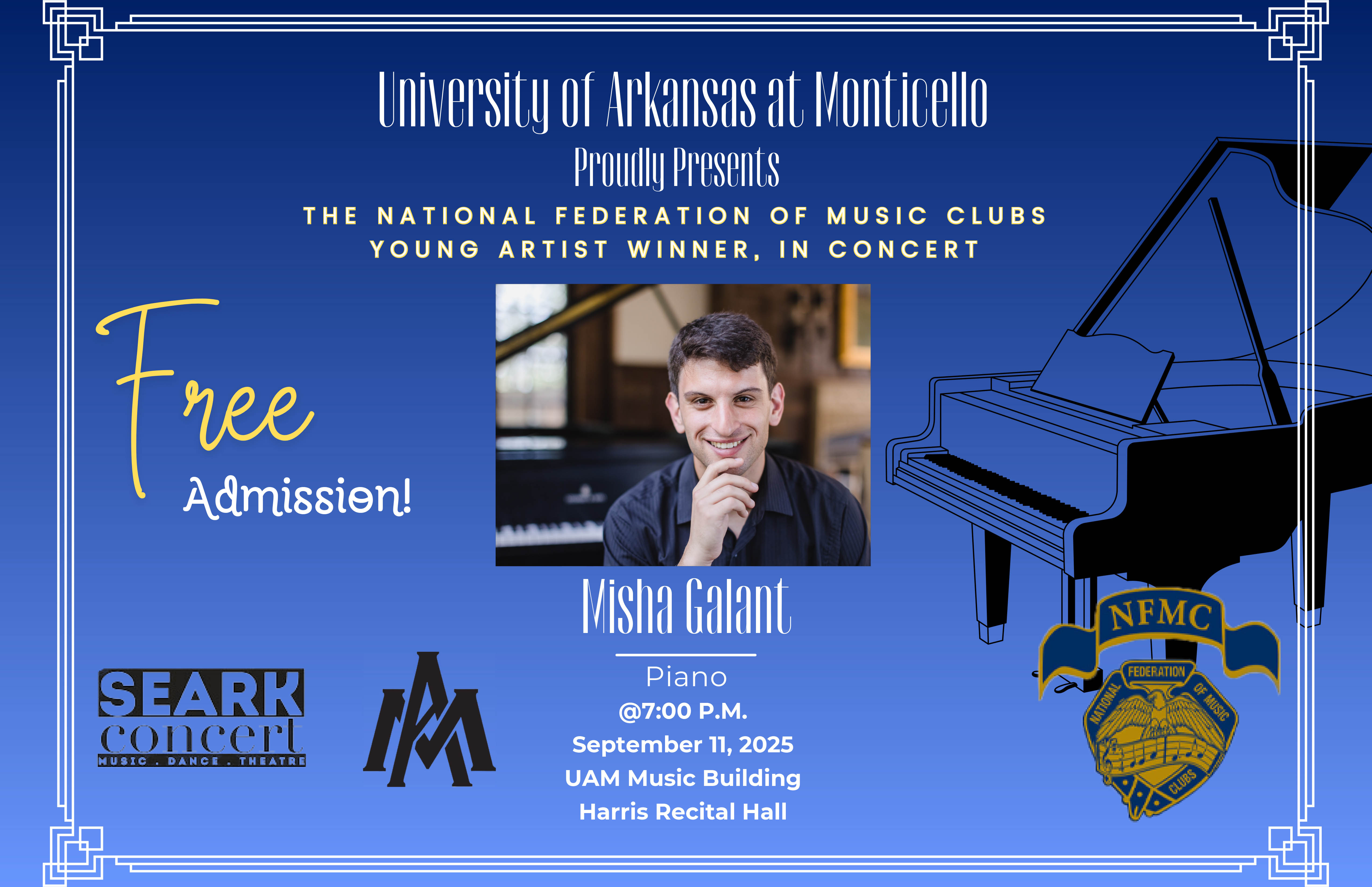 Misha Galant Piano Recital