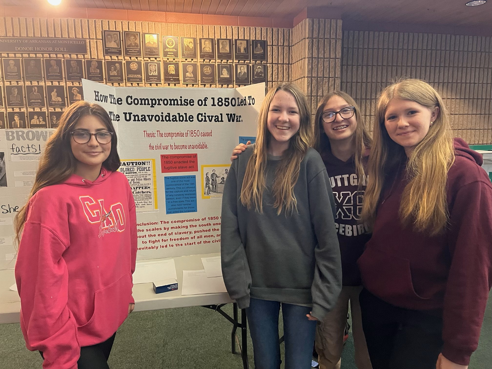 National History Day 1st Place Winners