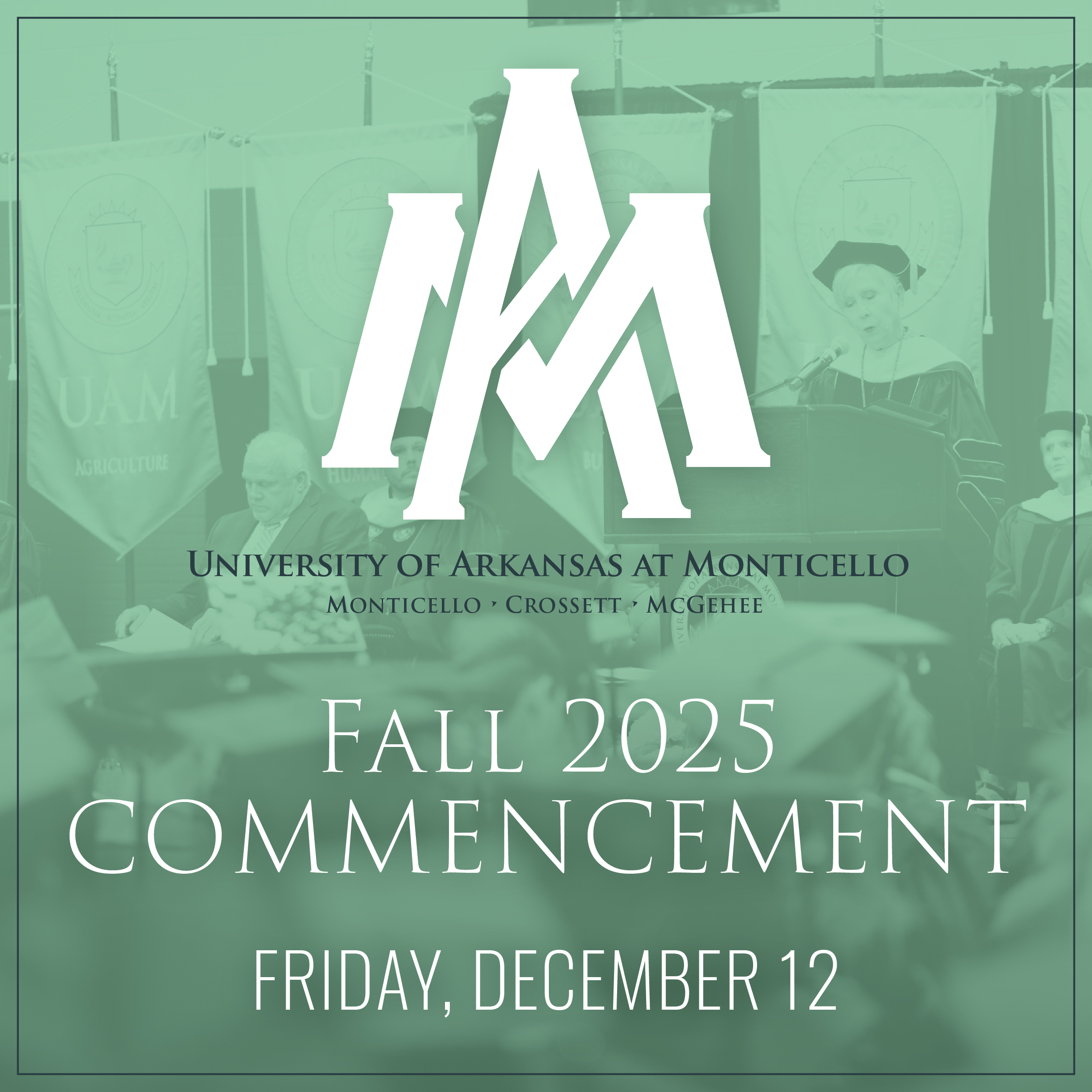 UAM 2025 Fall Commencement