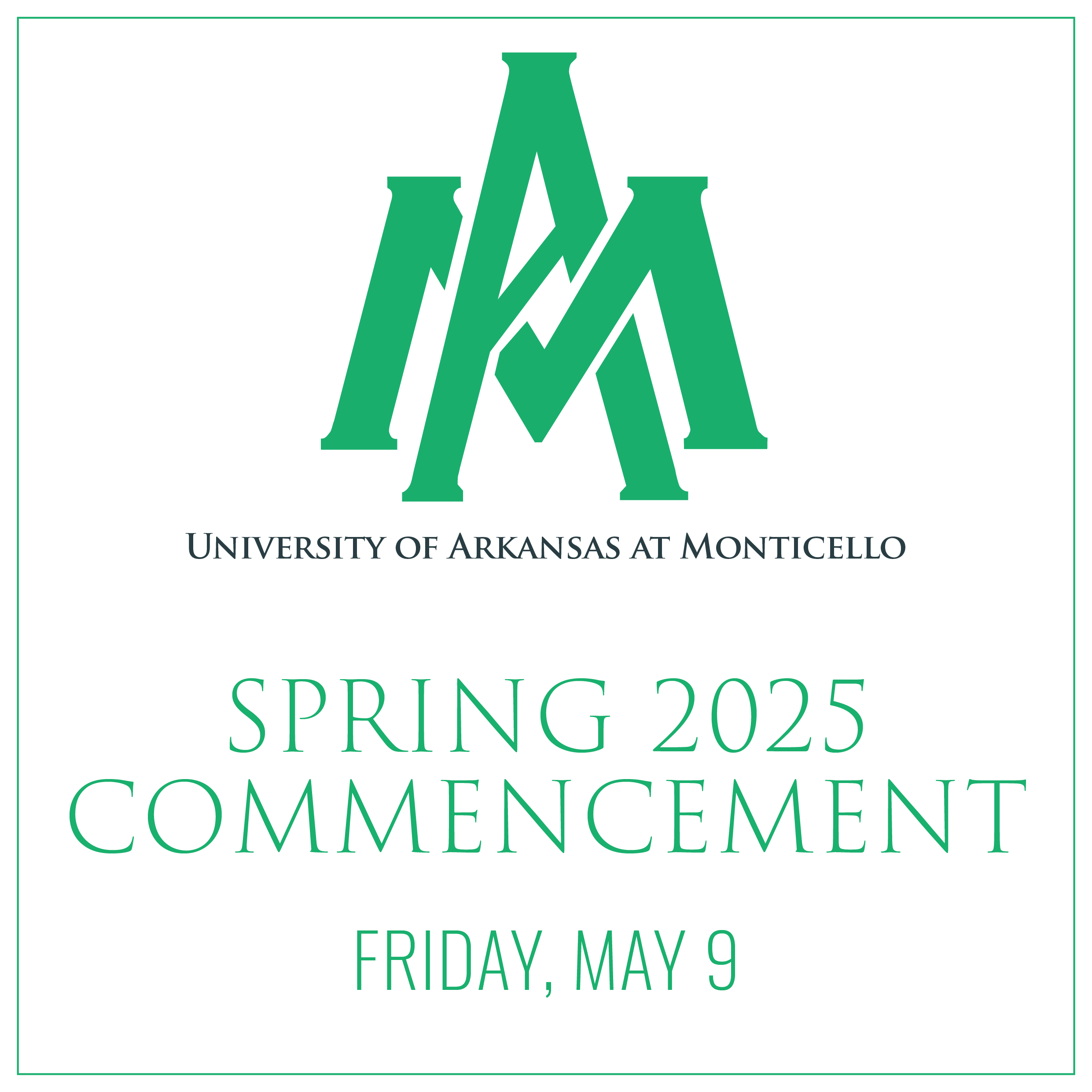 UAM 2025 Spring Commencement