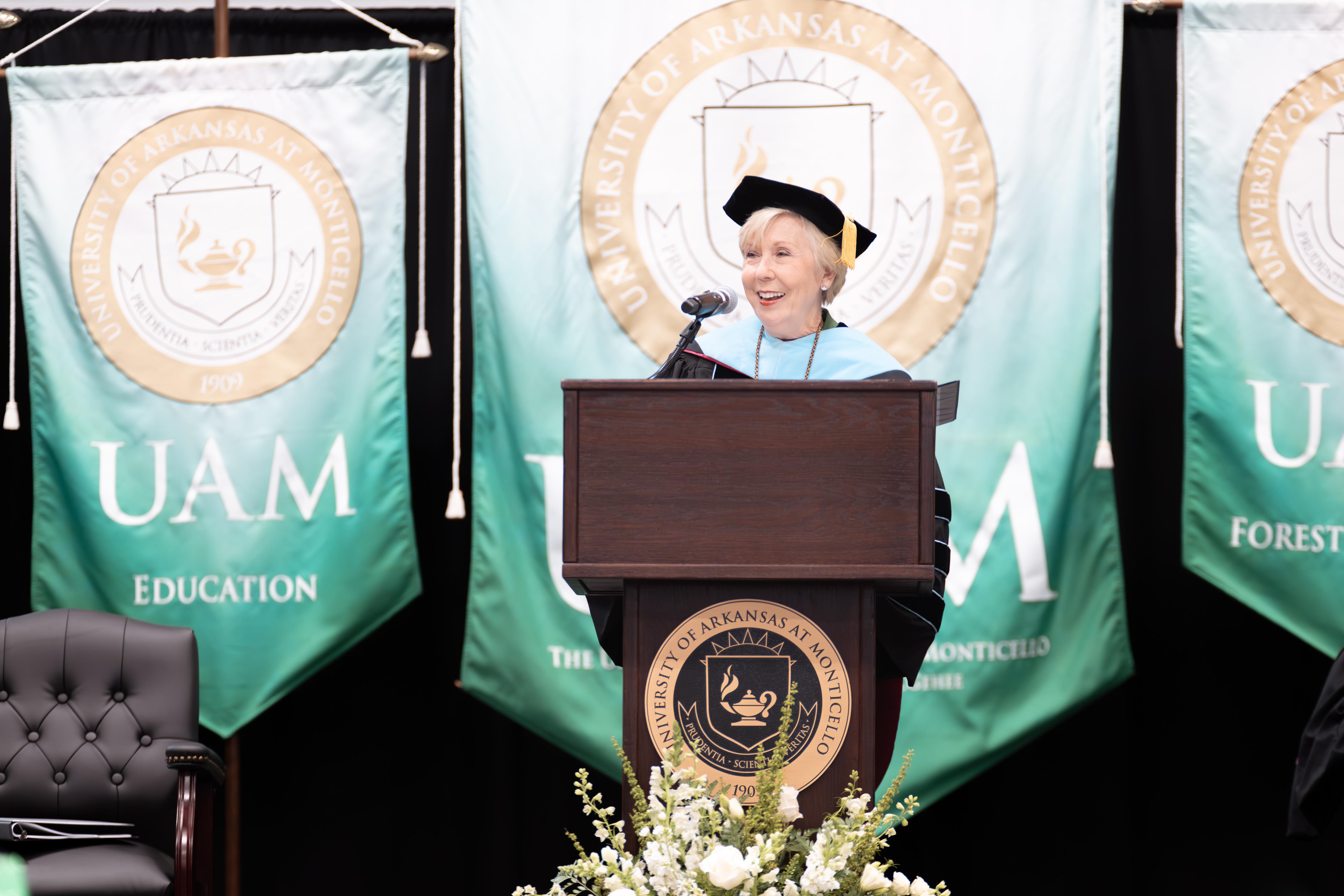 UAM-2026-Spring-Commencement-Chancellor-Peggy-Doss