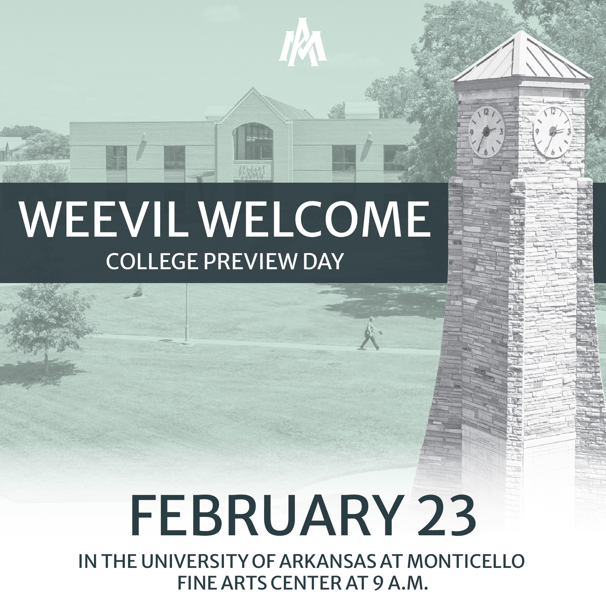 UAM Weevil Welcome