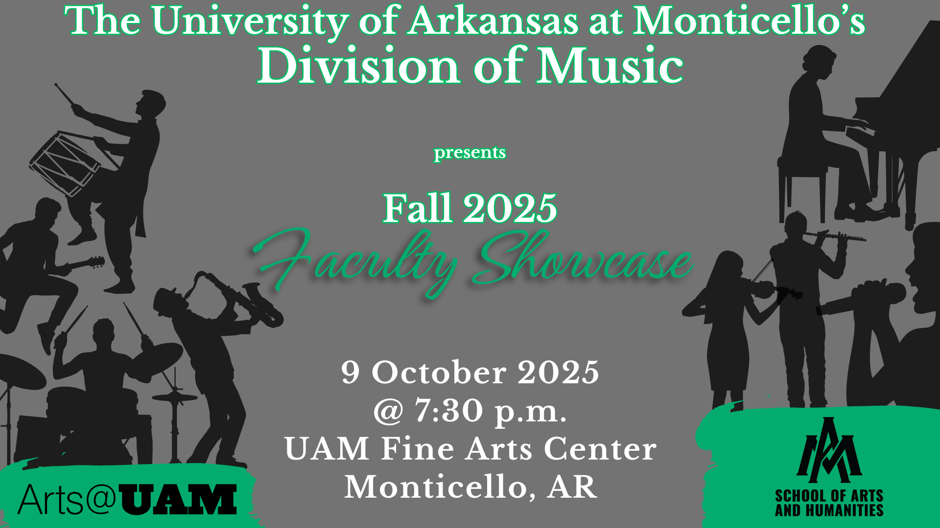 UAM Music Fall 2025 Faculty Showcase